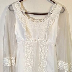 1960s Vintage Wedding Dress